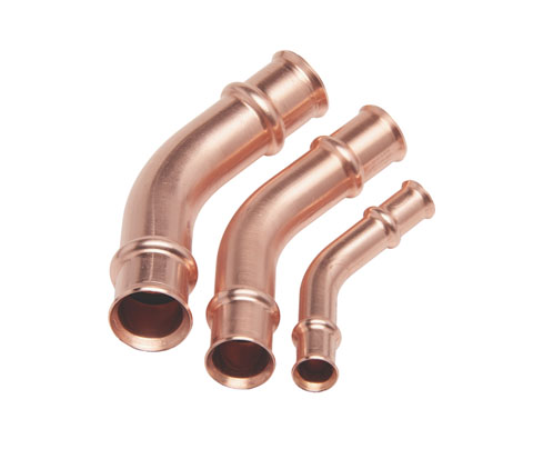 RLS Press Fitting - Elbow 45 Degree - 1-1/8" FF HNBR