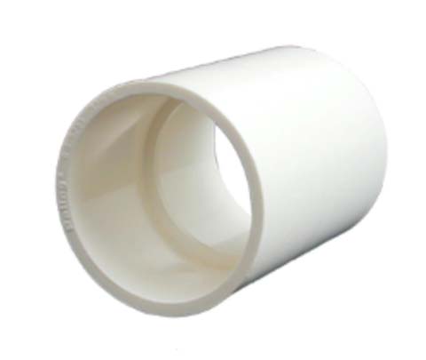 PVC Double End Socket 20mm Female To Female - 5 pack
