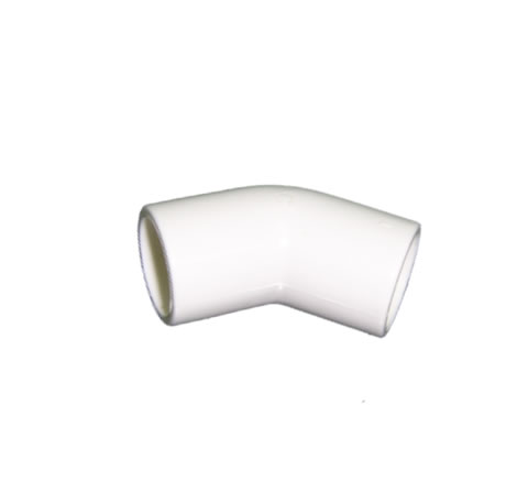 PVC Elbow 45 Degree 15mm Female To Female  - 5 pack