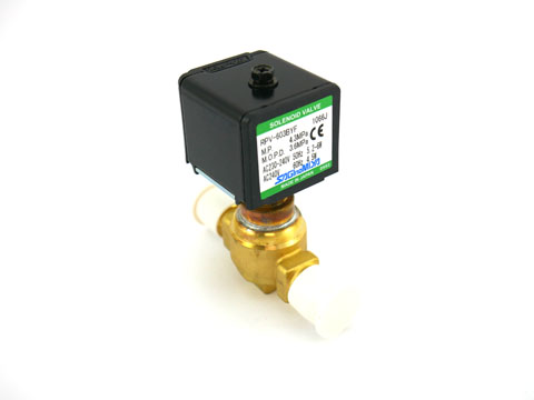 Saginomiya Flare Solenoid Valve - 3/8"MF - 240V (Din) Coil