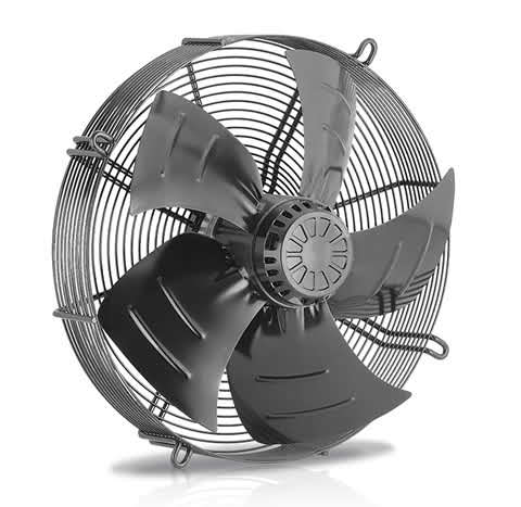 Axial Fan 300mm - 1PH 4 Pole w/ Guard (Induced) Metal Blade