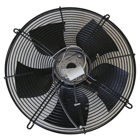 Axial Fan 450mm - 1PH 4 Pole w/ Guard (Induced) Metal Blade