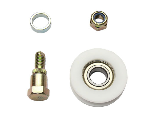 CRH 50mm U Profile Wheel with Axle Assembly - Suits SC4-050