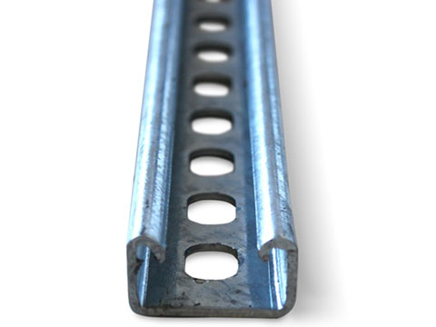 Channel Slotted Strut - Galvanised 41mm x 21mm x 4m