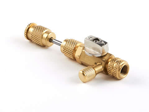 Pro-Set Valve Core Removal Tool 1/2"-20UNF R410A Side Access