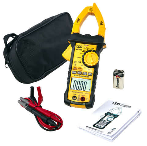CPS Multimeter With Clamp on Meter