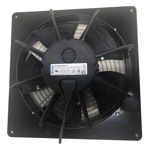 Energy Saving Motor Axial Fan 200mm - w/ Adaptor Plate